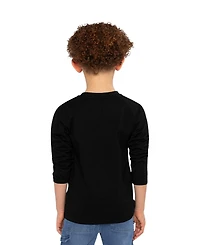 Deux par Little and Big Boy 6-12 Long Sleeve T-Shirt