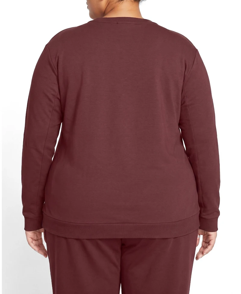 Universal Standard Plus Meridien Zip Sweatshirt
