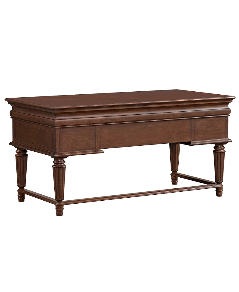 Nelman 30.5" Wood Writing Desk