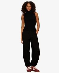 Sanctuary Petite Micro Wide-Leg Balloon Pants
