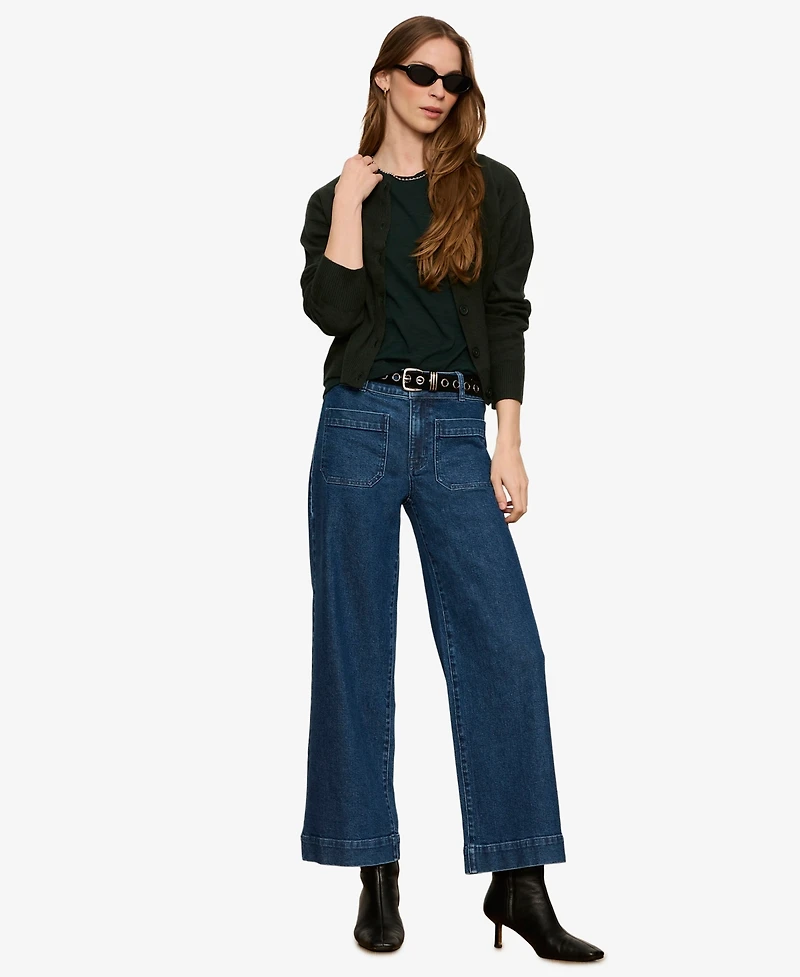 Sanctuary Petite Must-Have Semi-Cropped Cardigan