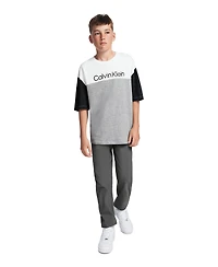 Calvin Klein Boys' 8-20 Short-Sleeve T-Shirt