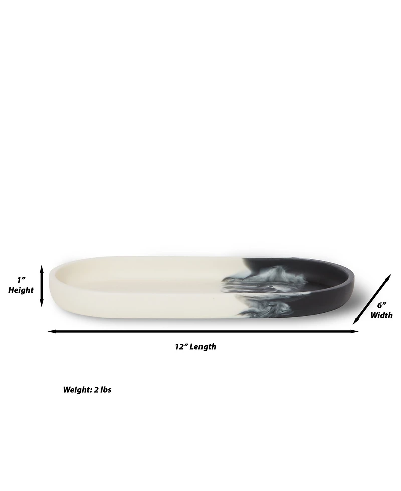 Roselli Trading Company Ombre 6" Amenity Tray
