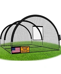 Aoligeijs Portable Baseball Batting Cage for Practice
