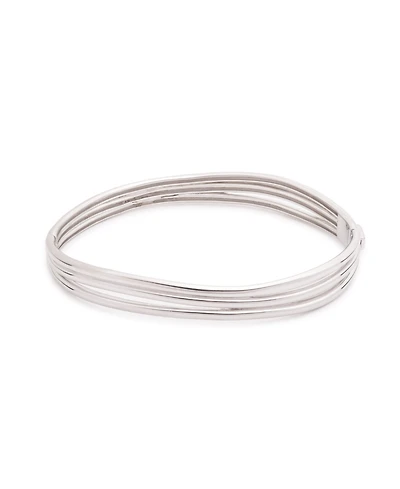 Lauren Ralph Lauren Sterling Silver Rigid Bangle Bracelet