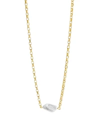 Steve Madden Boho Imitation Pearl Necklace