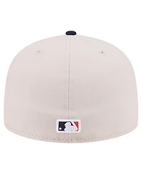 New Era Men's Khaki Houston Astros City Icon 59FIFTY Fitted Hat