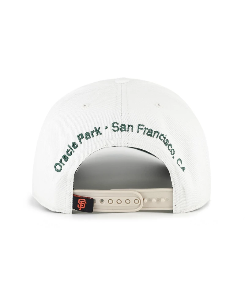 '47 Brand Men's White/Green San Francisco Giants Flora Gallery Hitch Adjustable Hat