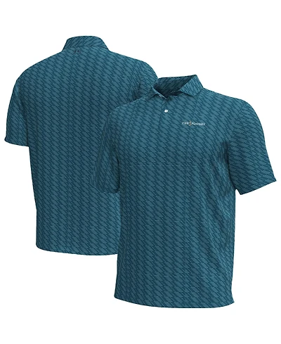 Under Armour Men's Teal The Players Iso-Chill Deuces Polo Shirt