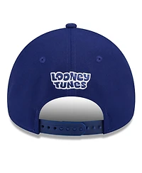 New Era Big Boys and Girls Royal Texas Rangers Looney Tunes A-Frame 9FORTY Adjustable Hat