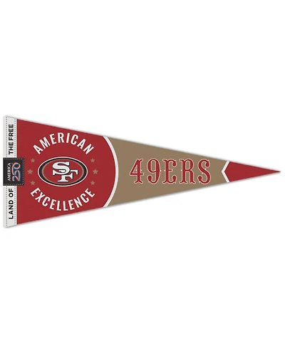 Wincraft San Francisco 49ers 12" x 30" America 250 Premium Pennant