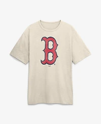 Fanatics Men's Cream Boston Red Sox Stadium Slub T-Shirt