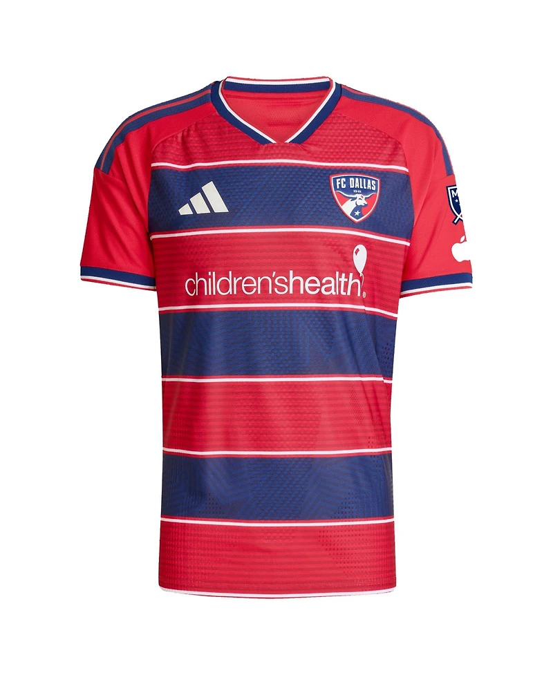 Adidas Men's Petar Musa Red Fc Dallas 2026 Dna Kit On-Field Authentic Patch Jersey