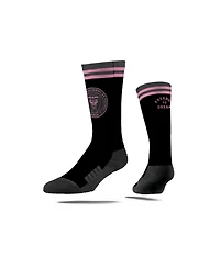 Strideline Men's and Women's Inter Miami Cf Jersey Hook Premium Crew Socks