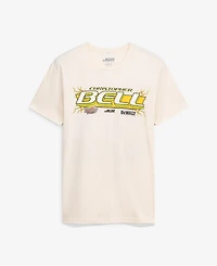 Joe Gibbs Racing Team Collection Men's Cream Christopher Bell 20 DeWalt/Interstate T-Shirt