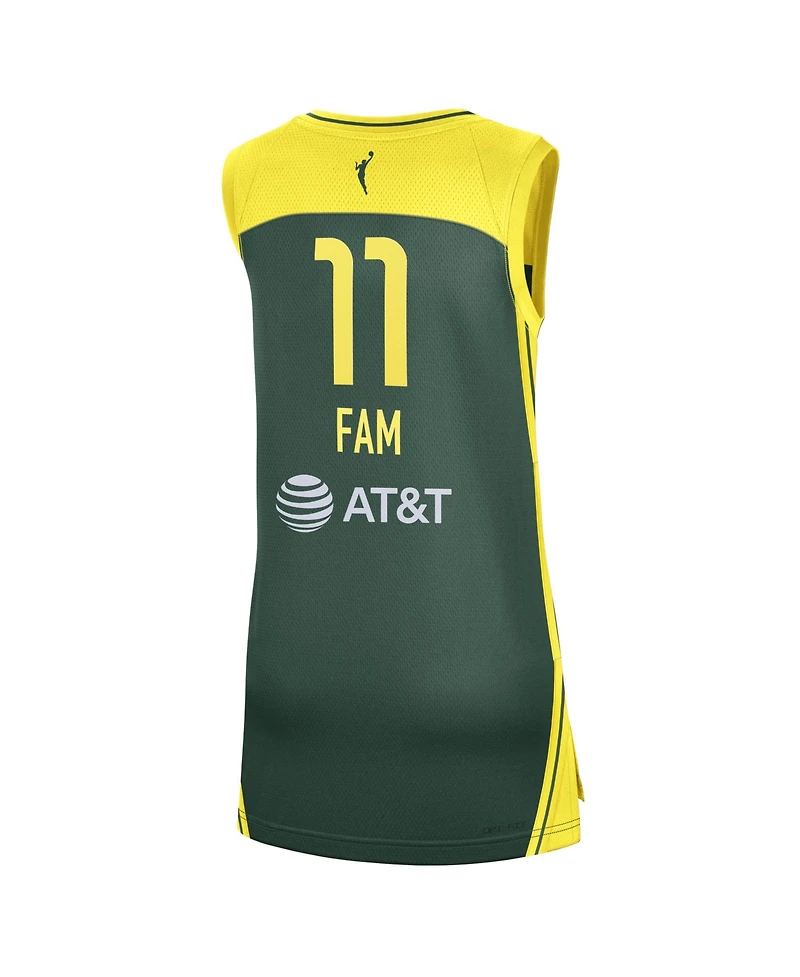 Nike Men's and Women's Awa Fam Green Seattle Storm 2026 Wnba Draft Pick Explorer Edition Victory Jersey