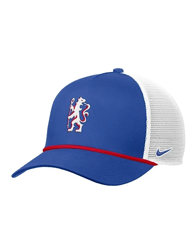 Nike Men's Royal Chelsea Rise Rope Trucker A-Frame Adjustable Hat