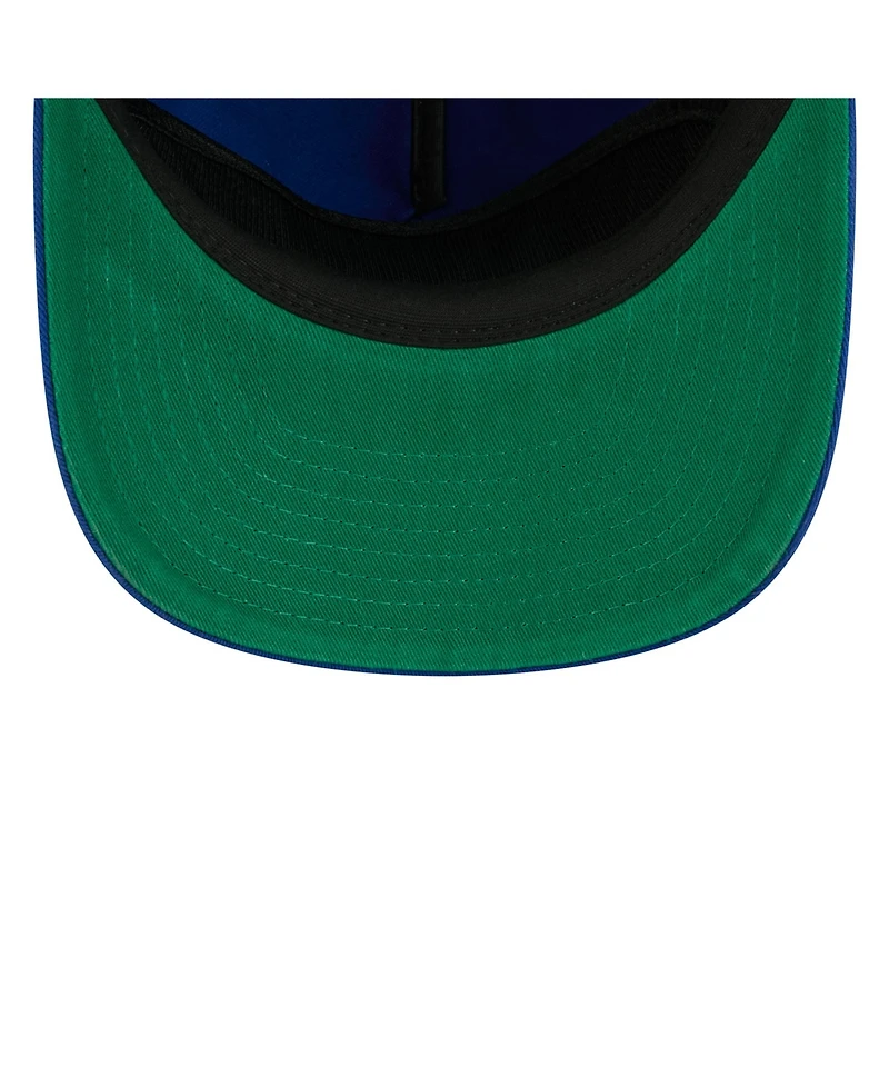 New Era Men's Royal Edmonton Oilers Throwback Stanley Cup Champions Side Patch 19TWENTY Adjustable Hat