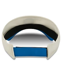 New Era Men's Cream/Blue Detroit Lions 2026 Nfl Training Camp Adjustable Visor Hat