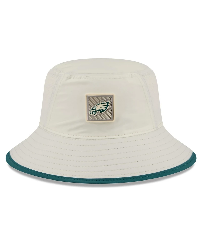 New Era Men's Cream Philadelphia Eagles 2026 Nfl Training Camp Sport Bucket Hat