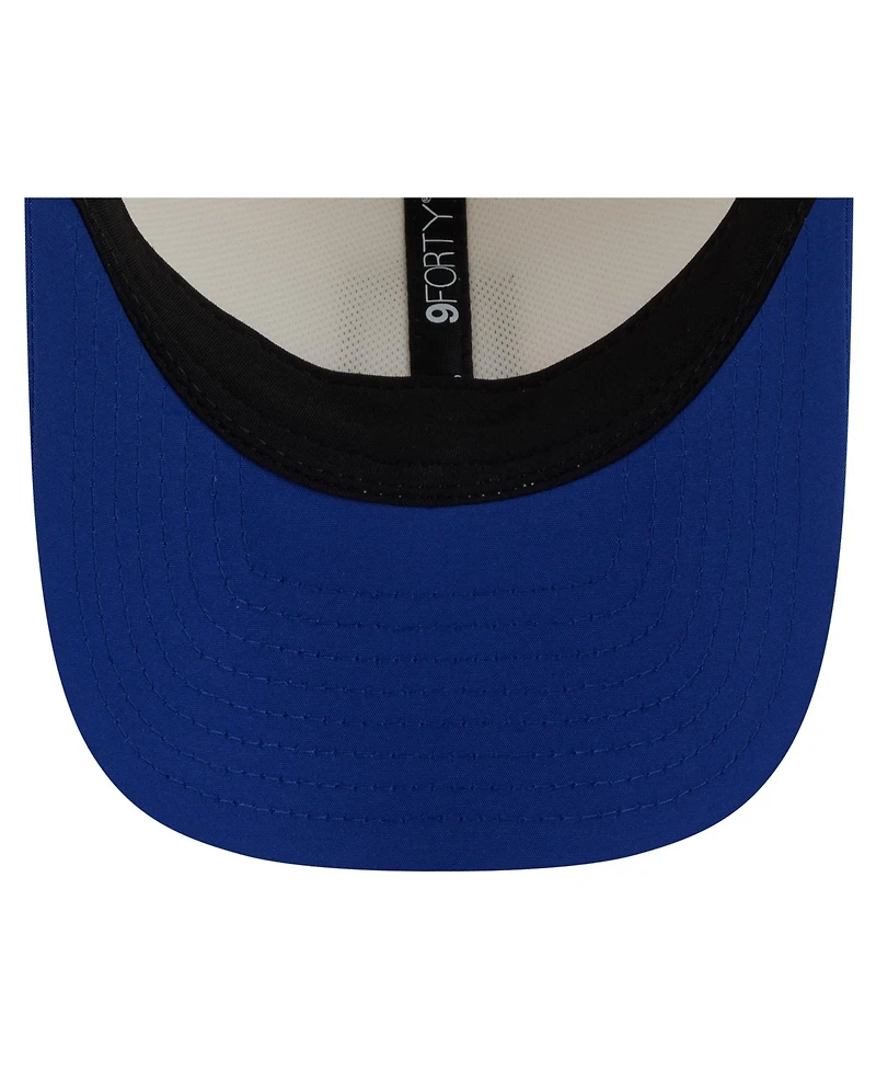 New Era Men's Cream/Royal New York Giants 2026 Nfl Training Camp 9FORTY Adjustable Hat