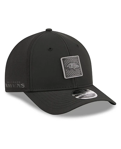 New Era Men's Black Baltimore Ravens 2026 Nfl Training Camp 9FORTY Adjustable Hat