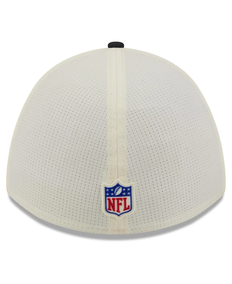 New Era Men's Cream/Navy Houston Texans 2026 Nfl Training Camp 39THIRTY Flex Hat