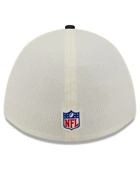 New Era Men's Cream/Navy Houston Texans 2026 Nfl Training Camp 39THIRTY Flex Hat