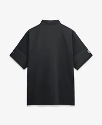 Nike Men's Black Philadelphia Eagles Sideline Short Sleeve Quarter-Zip Coaches Jacket