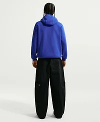 Nike Men's Blue Chelsea Club Crest Fleece Hoodie