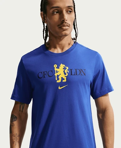 Nike Men's Blue Chelsea Crest T-Shirt