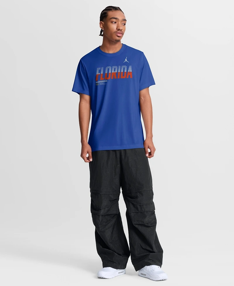 Jordan Men's Royal Florida Gators Sideline Legend Dri-fit T-Shirt