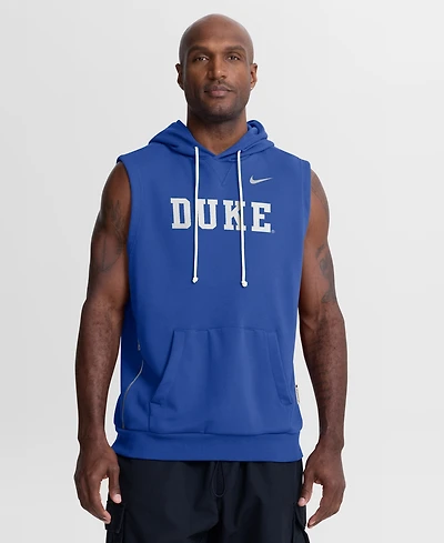 Nike Men's Royal Duke Blue Devils 2026 Sideline Sleeveless Dri-fit Hoodie