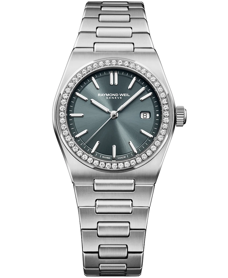Raymond Weil Women's Silver-Tone Stainless Steel Watch 30mm