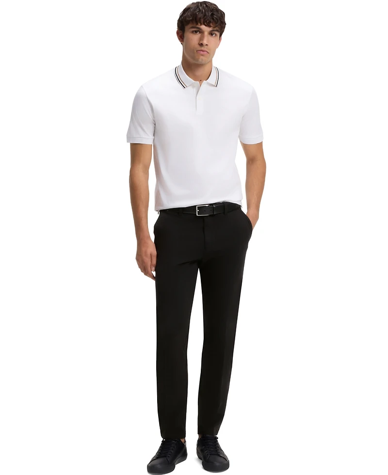 Boss by Hugo Men's Stretch-Cotton Gabardine Slim-Fit Pants