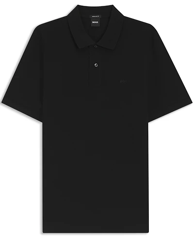Boss by Hugo Men's Cotton Pique Embroidered Logo Pallas Polo Shirt
