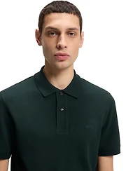 Boss by Hugo Men's Cotton Pique Pallas Logo Polo Shirt