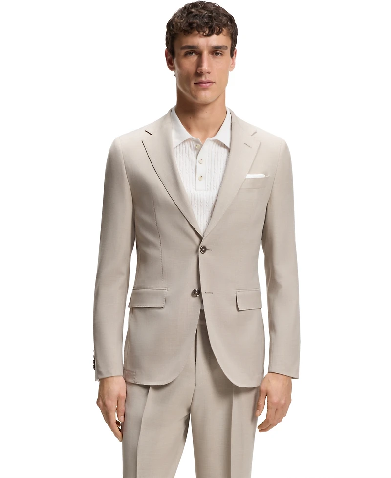 Boss by Hugo Boss Men's Wool Silk Two-Piece Slim-Fit Suit
