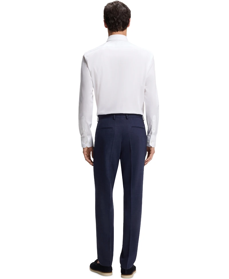 Boss by Hugo Men's Melange Stretch Slim-Fit Pants