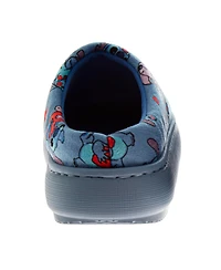 Disney Women's Stitch and Angel Slippers Cozy Fun House Shoes