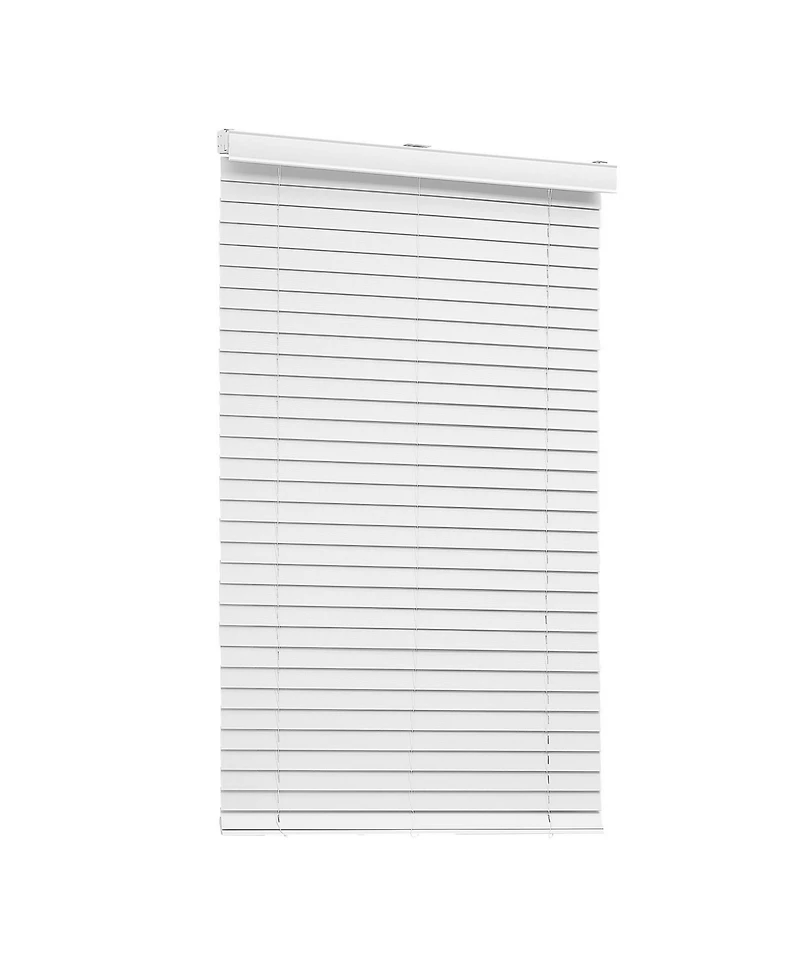 Avobird Faux Wood Blinds 2" Slat 34.5" W x 60" H Cordless Window Blinds and Shades