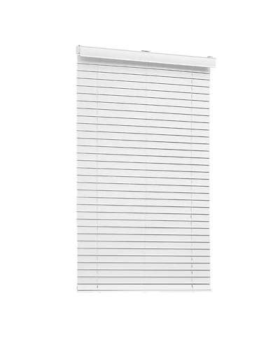 Avobird Faux Wood Blinds 2" Slat 34.5" W x 60" H Cordless Window Blinds and Shades