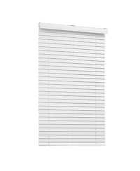 Avobird Faux Wood Blinds 2" Slat 34.5" W x 60" H Cordless Window Blinds and Shades