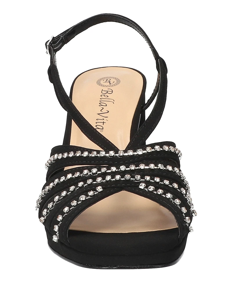 Bella Vita Women's Chorus Block Heel Sandals