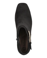 Bella Vita Women's Hudson Ankle Square Toe Booties