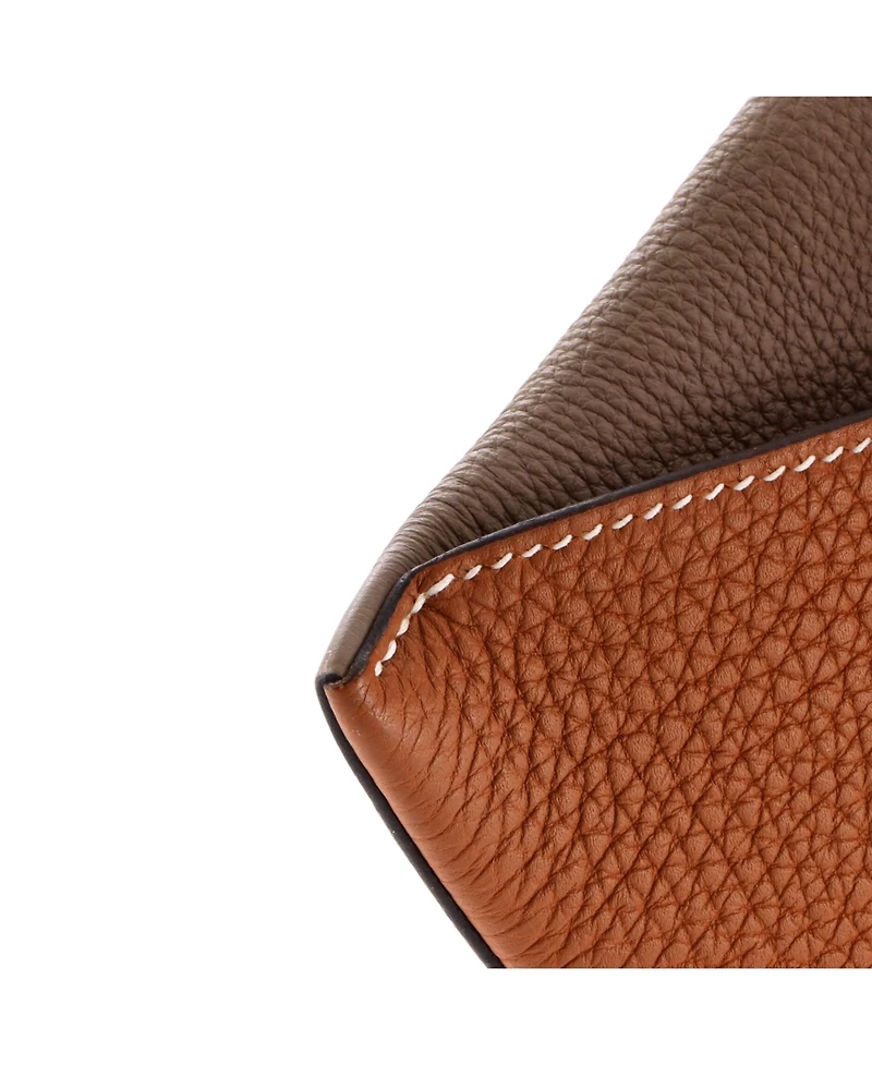 Pre-Owned HERMES 30 Cabavertige Pouch Leather