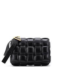 Pre-Owned Bottega Veneta Cassette Crossbody Bag Padded Maxi Intrecciato Leather