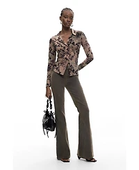Desigual Women's Flocked Shirt