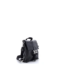 Pre-Owned Fendi Small Flux Crossbody Bag Leather