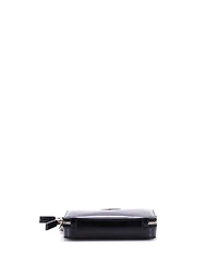 Pre-Owned Prada Zip Around Crossbody Bag Brushed Leather